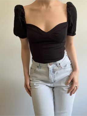 Wilfred Novella Short Sleeve Blouse